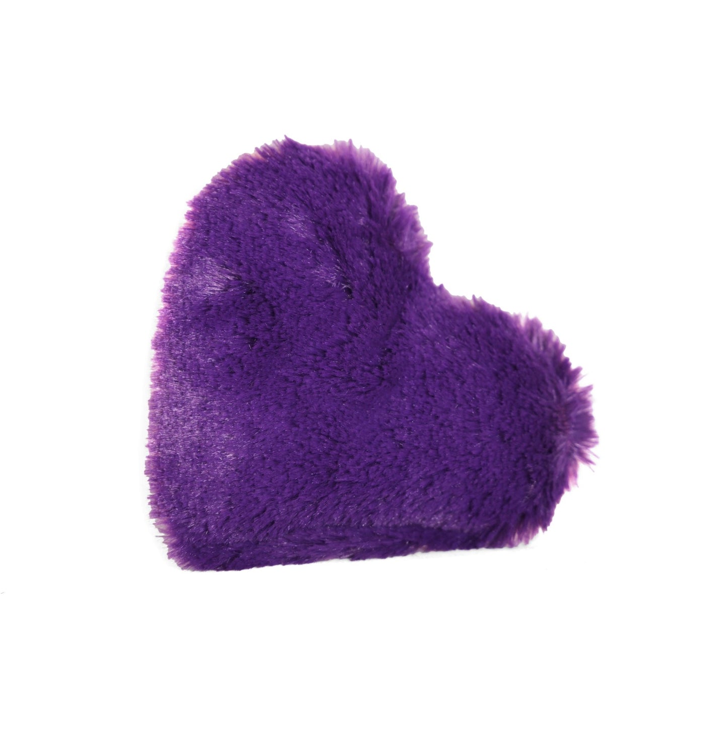 Coussin Cœur Peluche avec HERBE A CHAT
