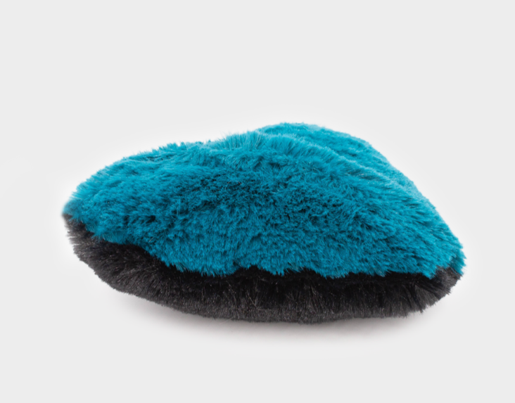 Coussin Cœur Peluche avec HERBE A CHAT