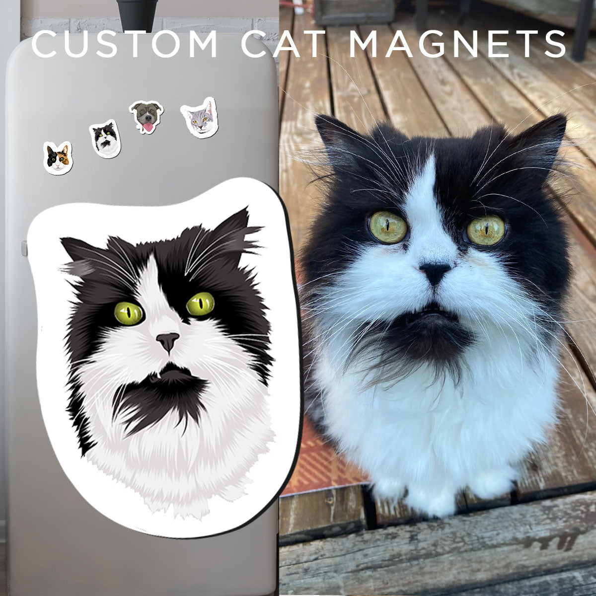 MAGNET pour frigo CHAT