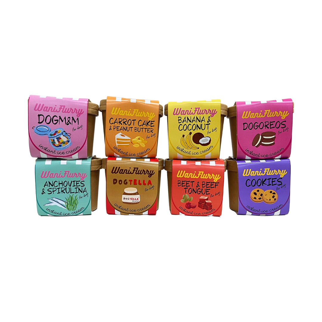 🍦 Crème Glacée Carot Cakes et crème d'arachides – Un moment givré de pur bonheur ! ❄️🐶