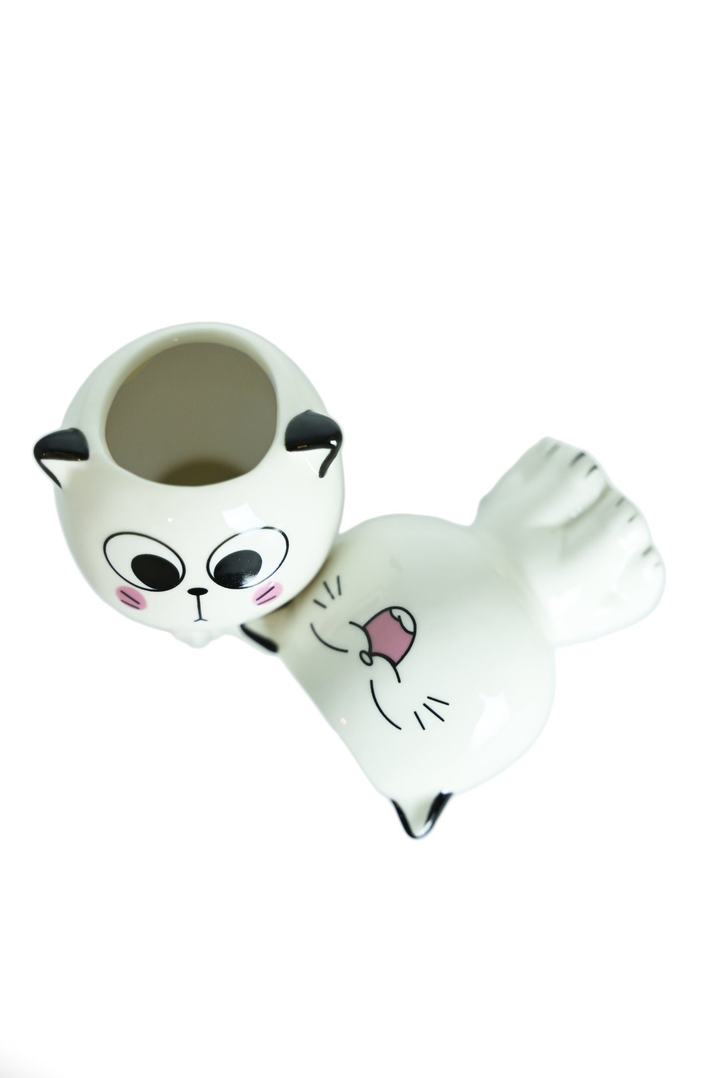 🐾 Mini Vase – Tête de Chat 🐱