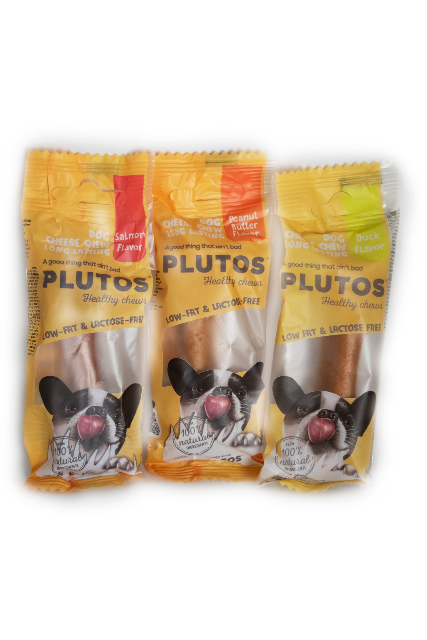 PLUTOS - Friandise pour chien FROMAGE & SAUMON