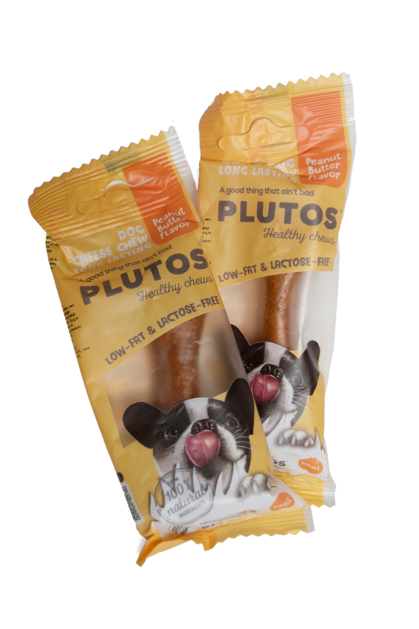 PLUTOS - Friandise pour chien FROMAGE & BEURRE DE CACAHUETE