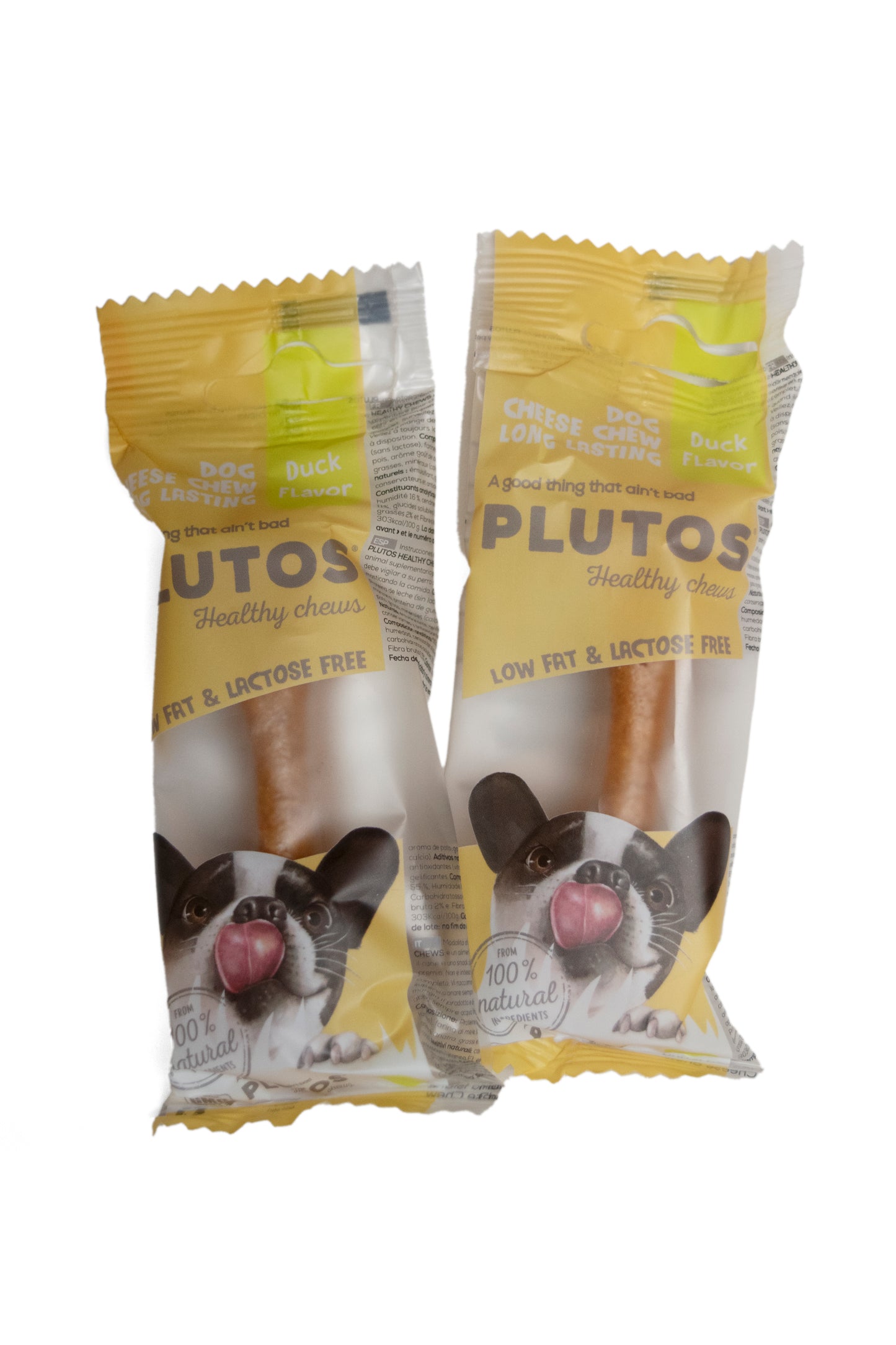 PLUTOS - Friandise pour chien FROMAGE & CANARD