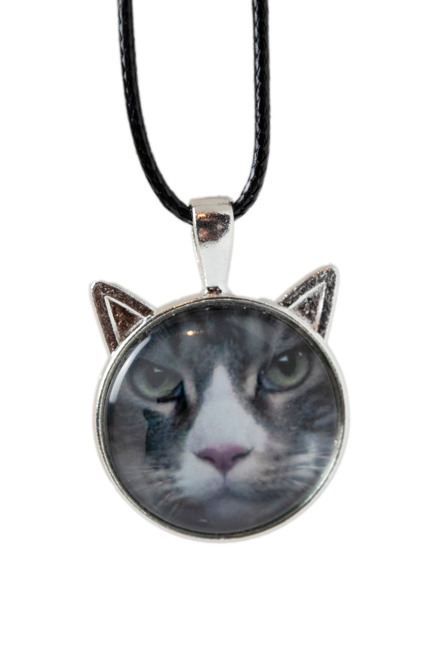 Pendentif Tête de CHAT– Élégance Féline