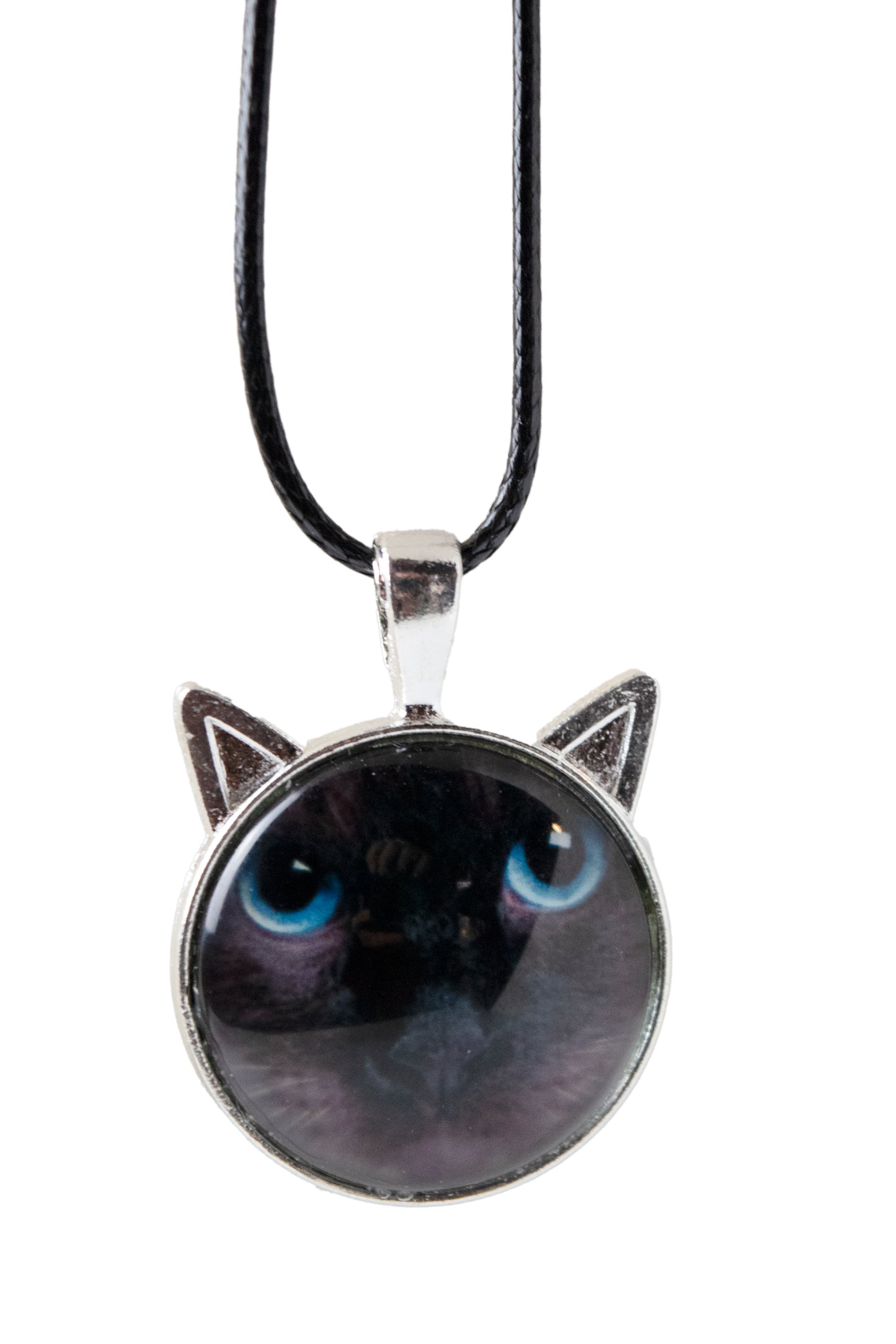 Pendentif Tête de CHAT– Élégance Féline