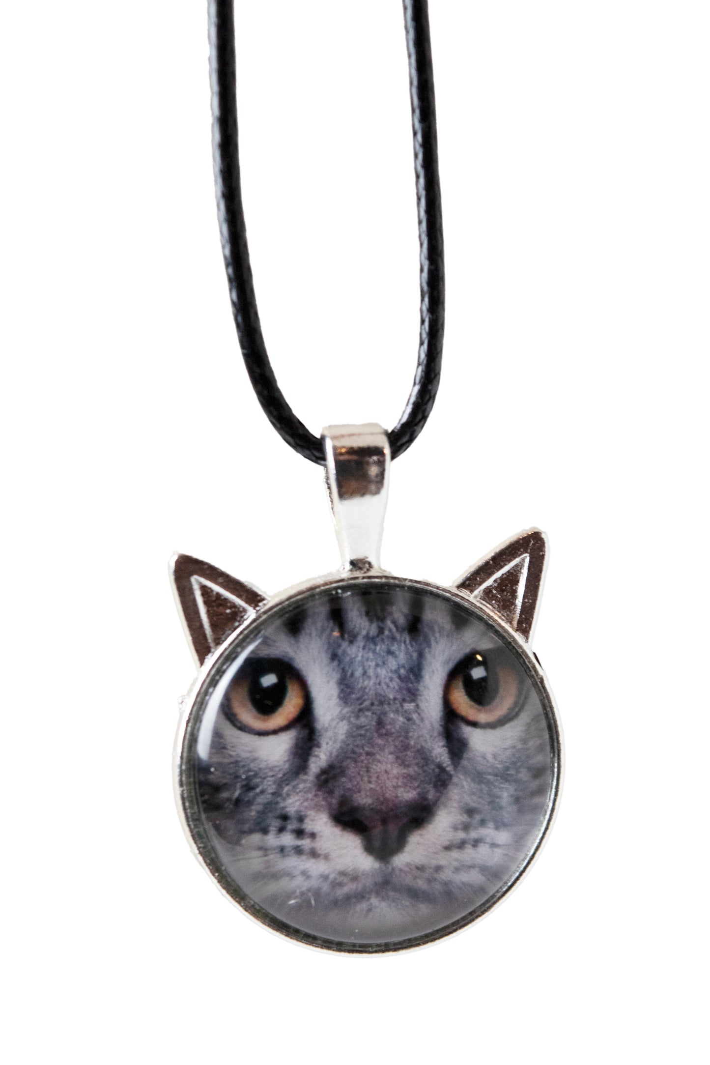 Pendentif Tête de CHAT– Élégance Féline