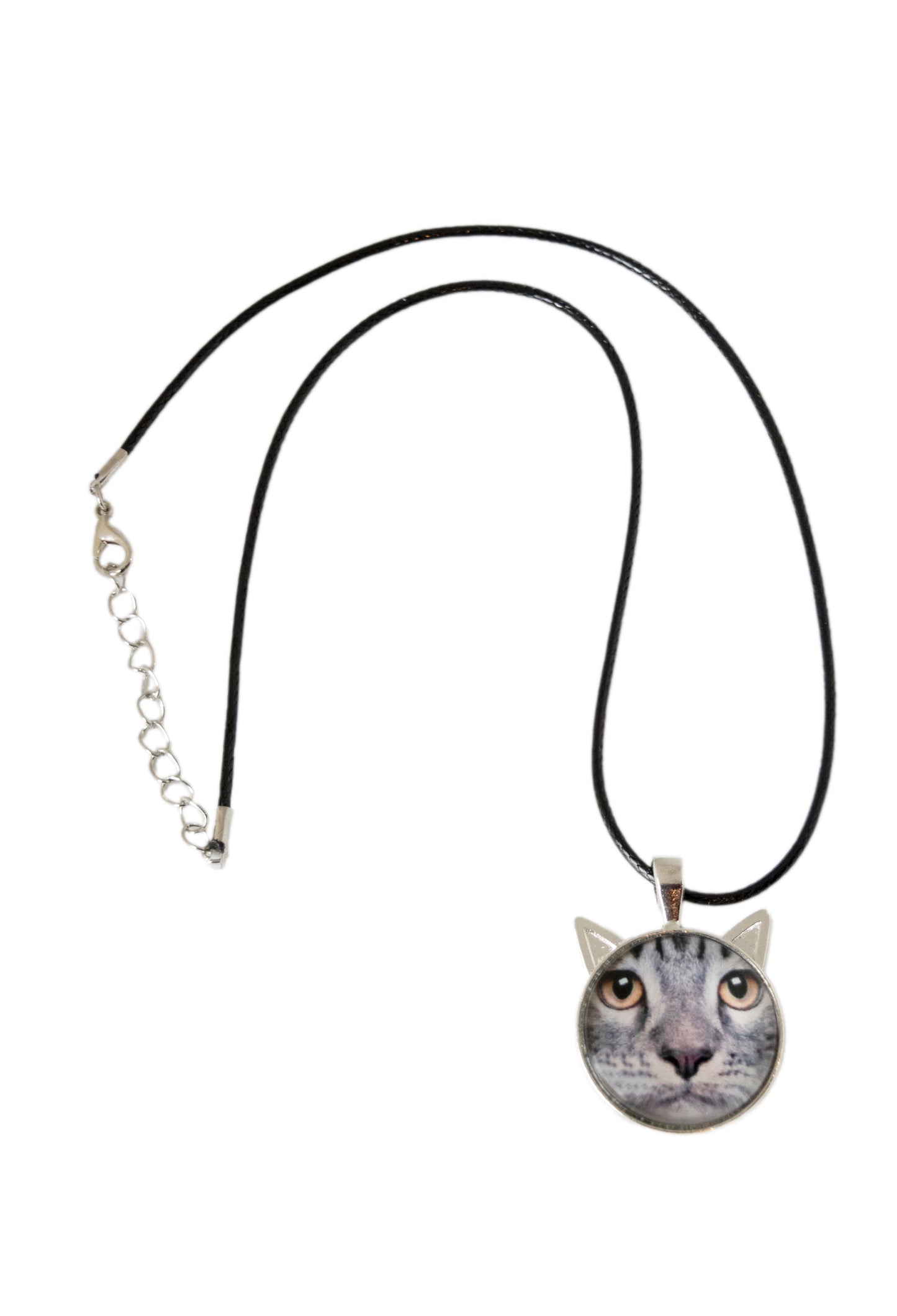 Pendentif Tête de CHAT– Élégance Féline