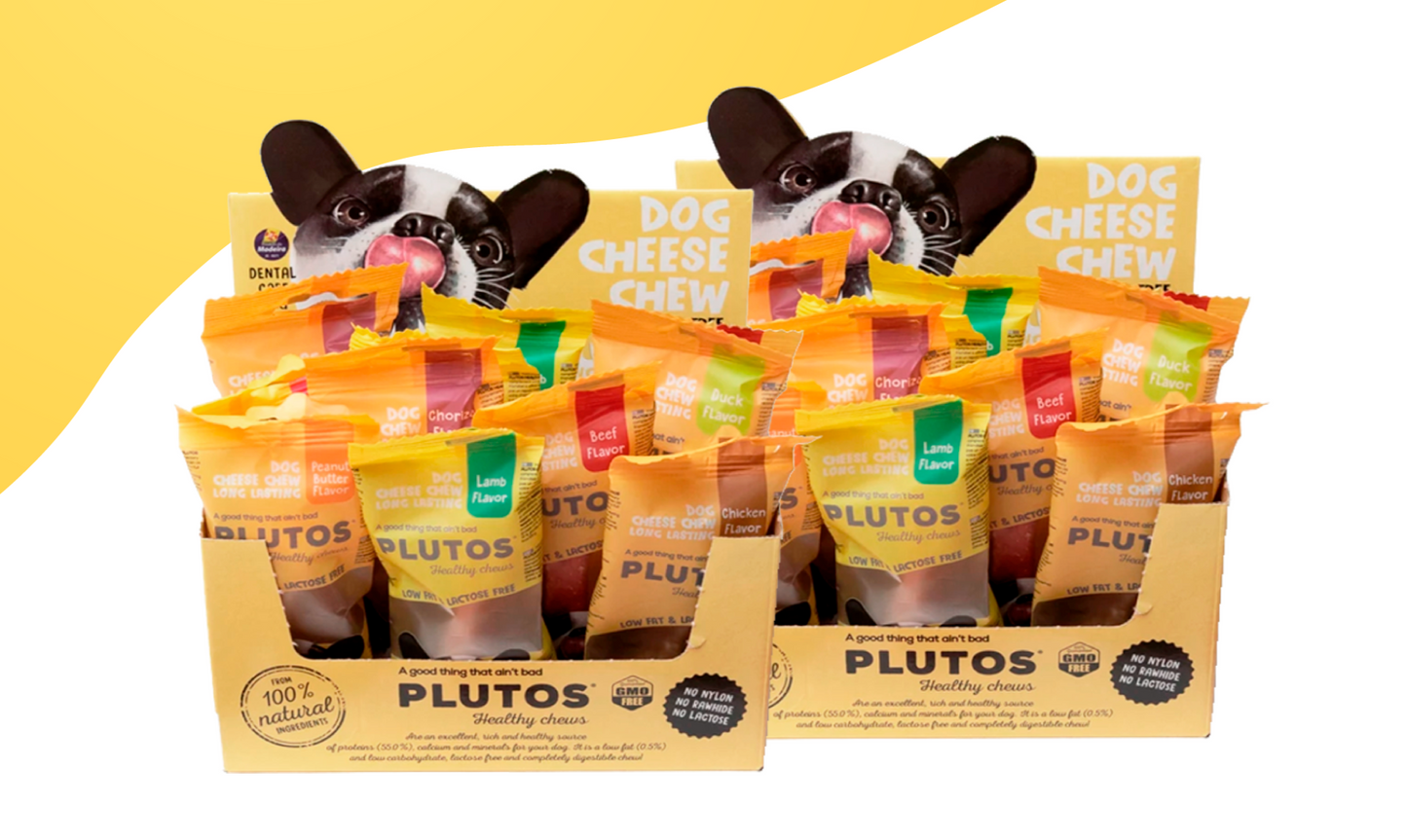 PLUTOS - Friandise pour chien FROMAGE & SAUMON