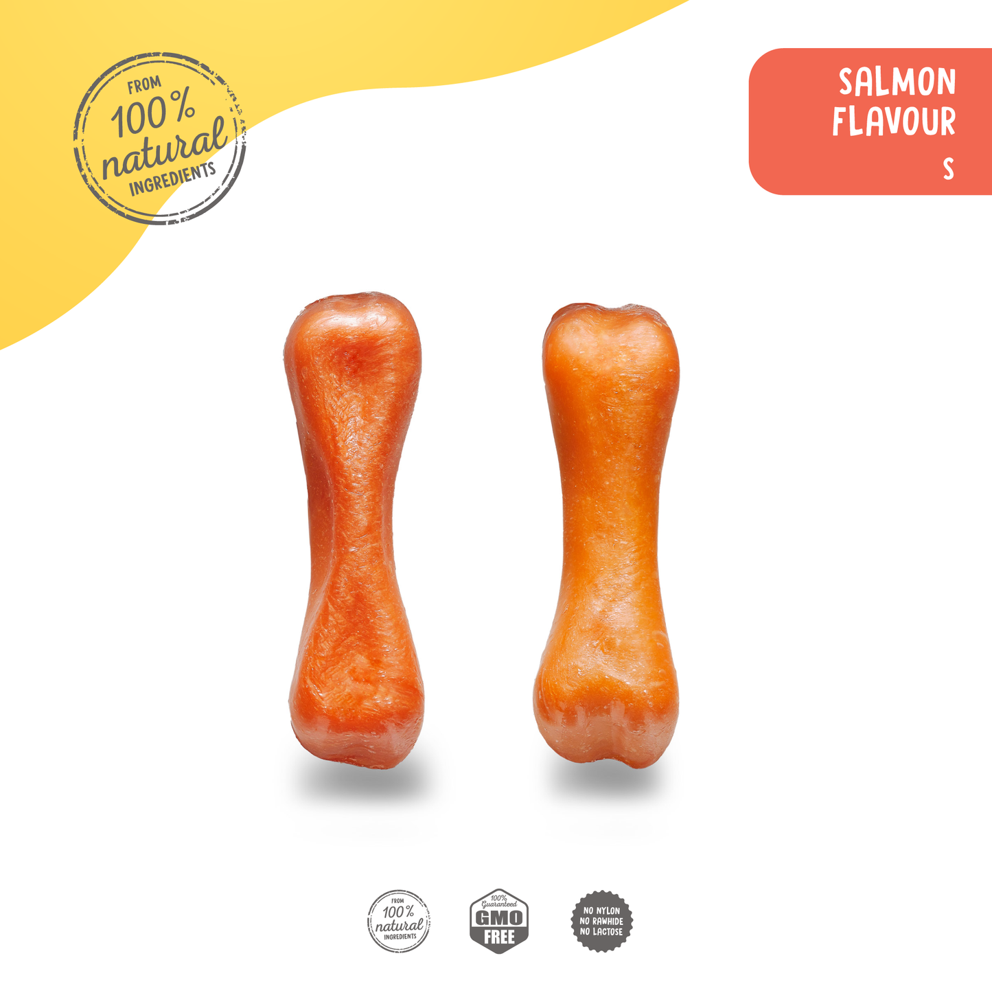 PLUTOS - Friandise pour chien FROMAGE & SAUMON