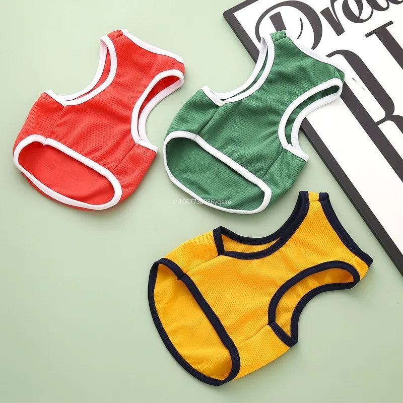 MAILLOT de Basket-Ball en maille respirante pour chien