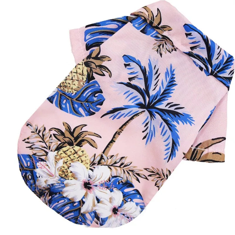 🌺🌴 Chemise Hawaïenne pour Chien et Chat pour une élégance tropicale de vos compagnons à quatre pattes !