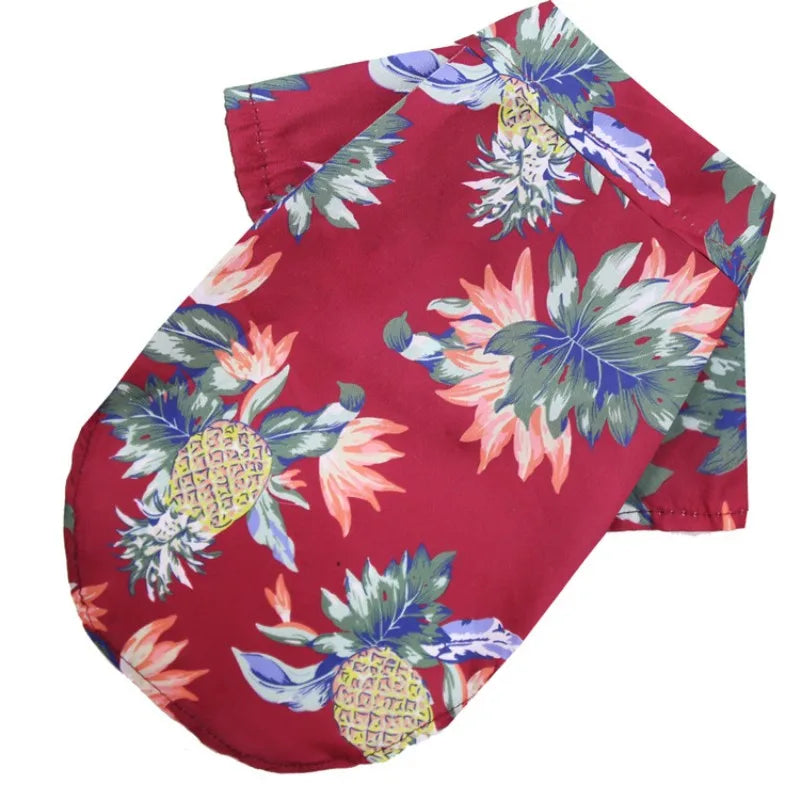 🌺🌴 Chemise Hawaïenne pour Chien et Chat pour une élégance tropicale de vos compagnons à quatre pattes !