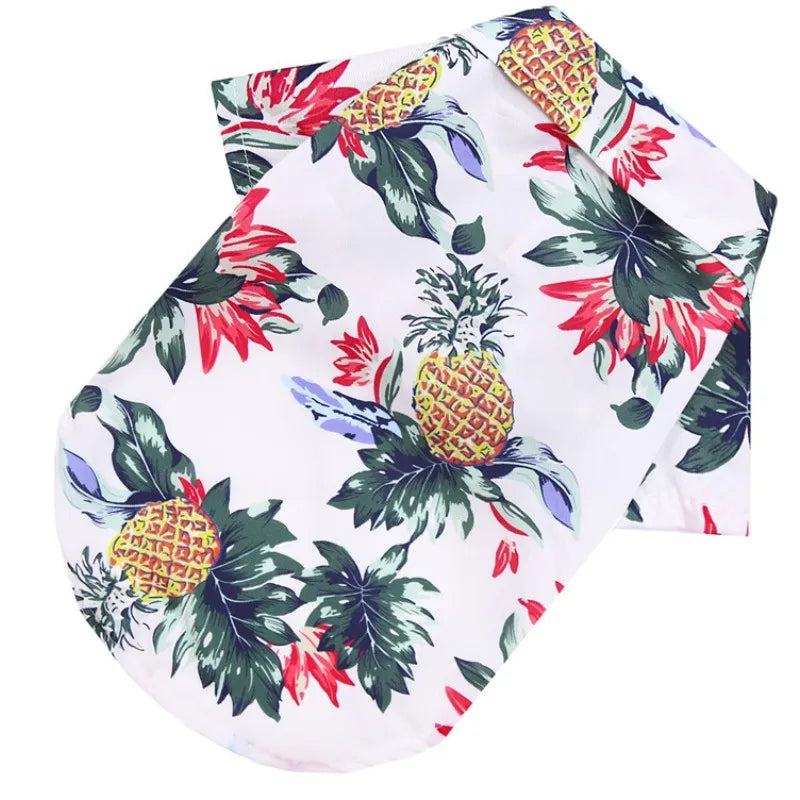 🌺🌴 Chemise Hawaïenne pour Chien et Chat pour une élégance tropicale de vos compagnons à quatre pattes !