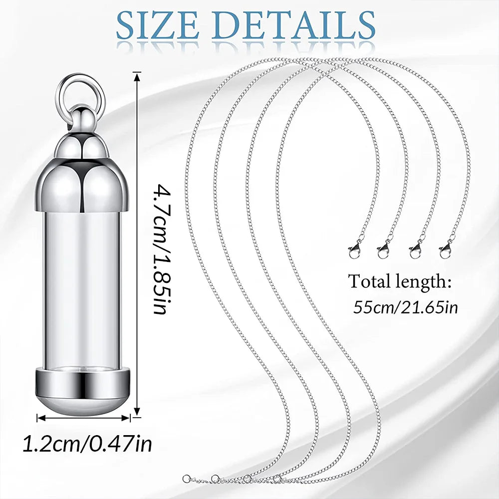 URNE Collier Pendentif Tube