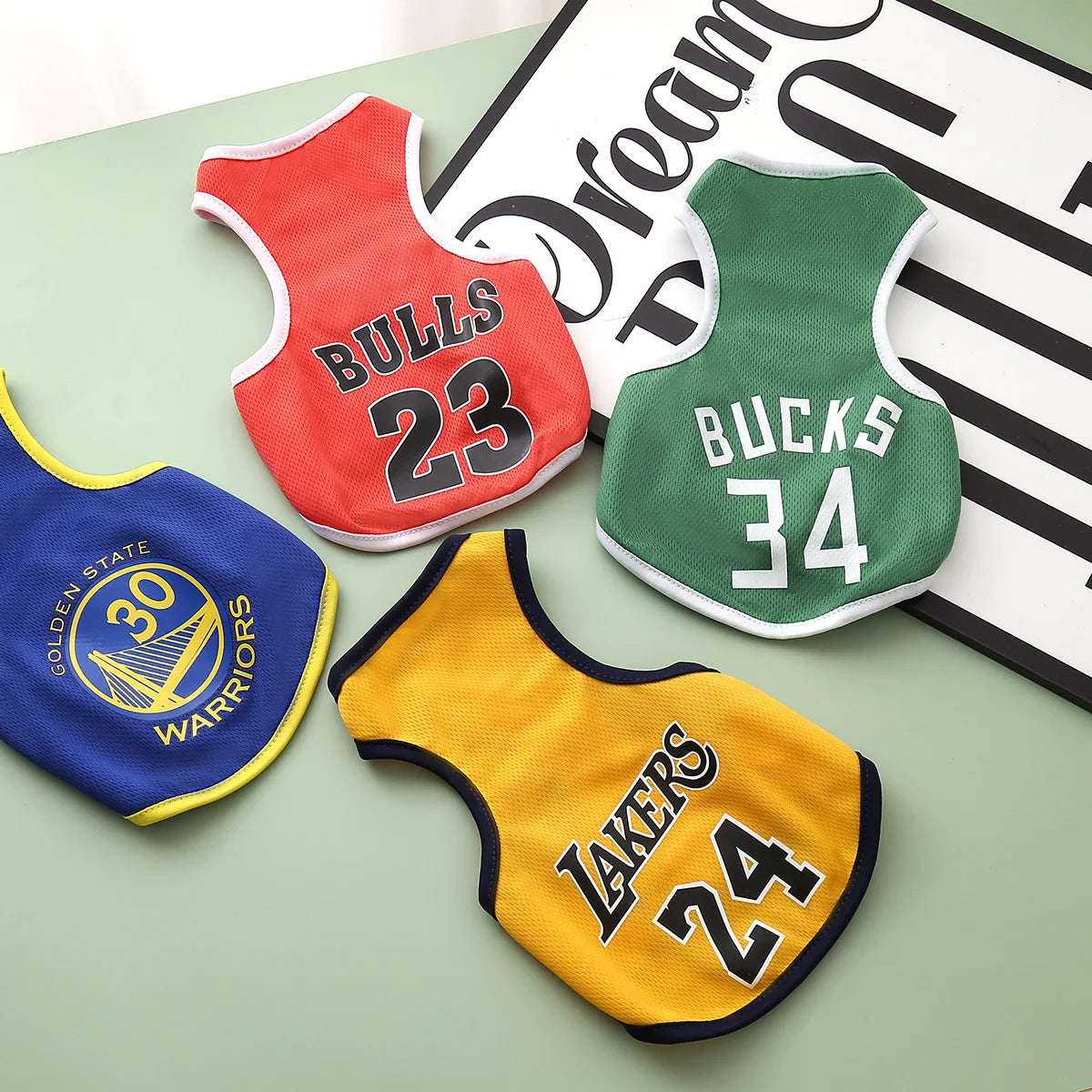 MAILLOT de Basket-Ball en maille respirante pour chien