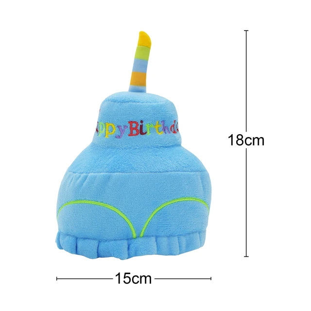 PELUCHE Gâteau d'anniversaire mignon