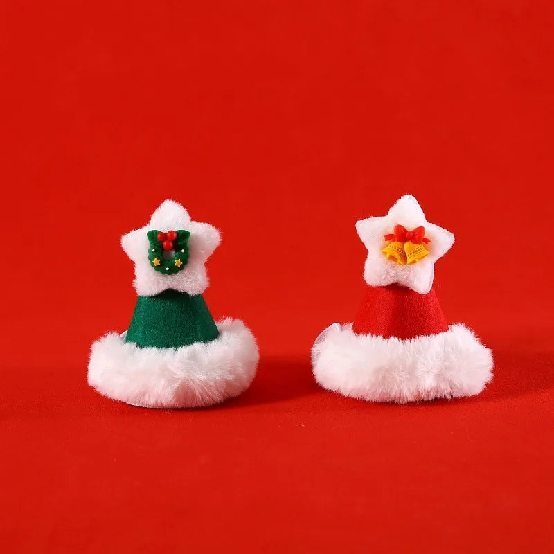 Ensemble de Noël pour chien et chat – Bonnet et écharpe tricotés festifs