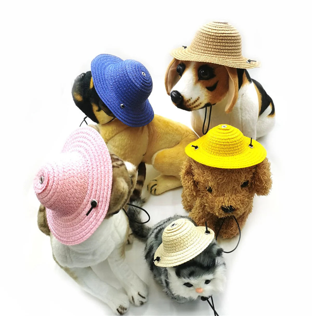 CHAPEAU de Paille pour Animal de Compagnie – Le Style Estival à Adopter !