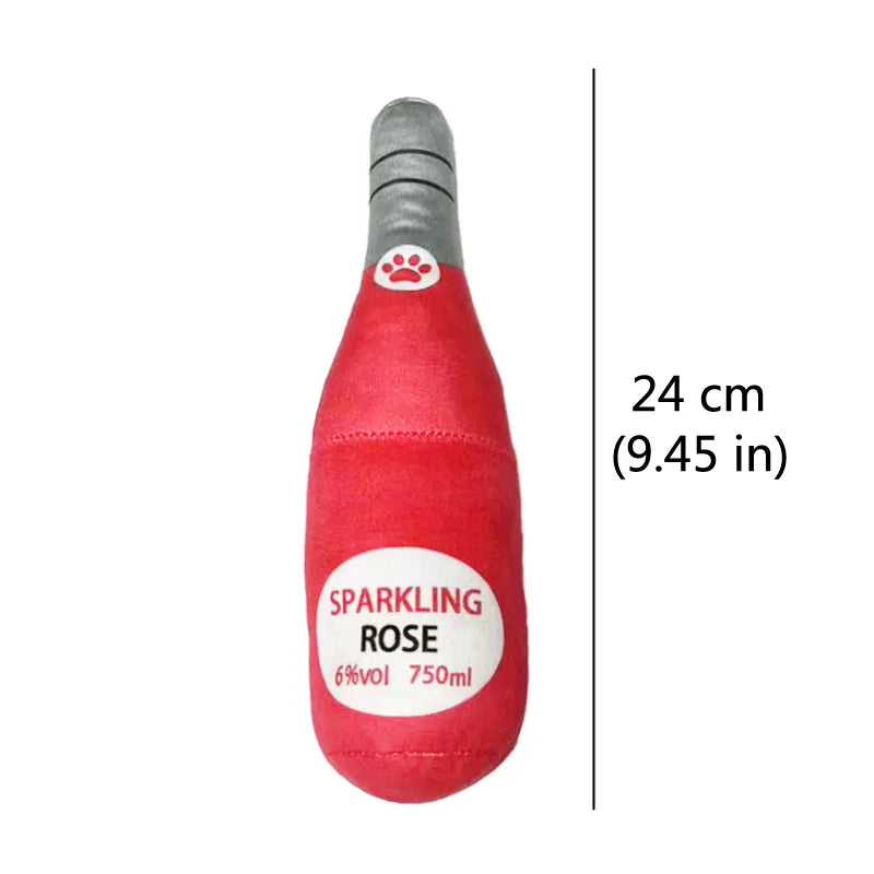 PELUCHE Bouteille Amusante pour Chien