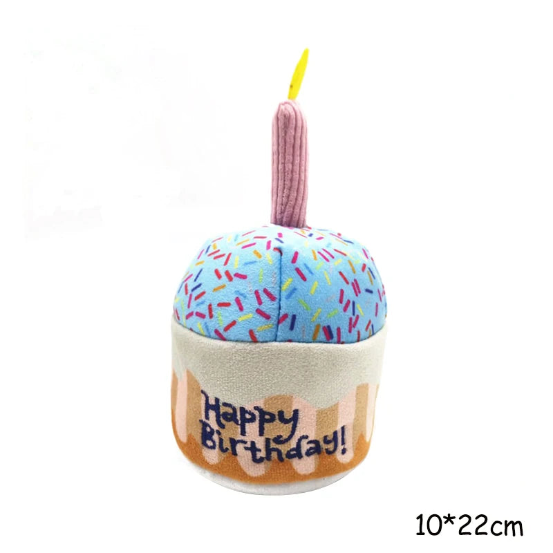 PELUCHE Gâteau d'anniversaire mignon