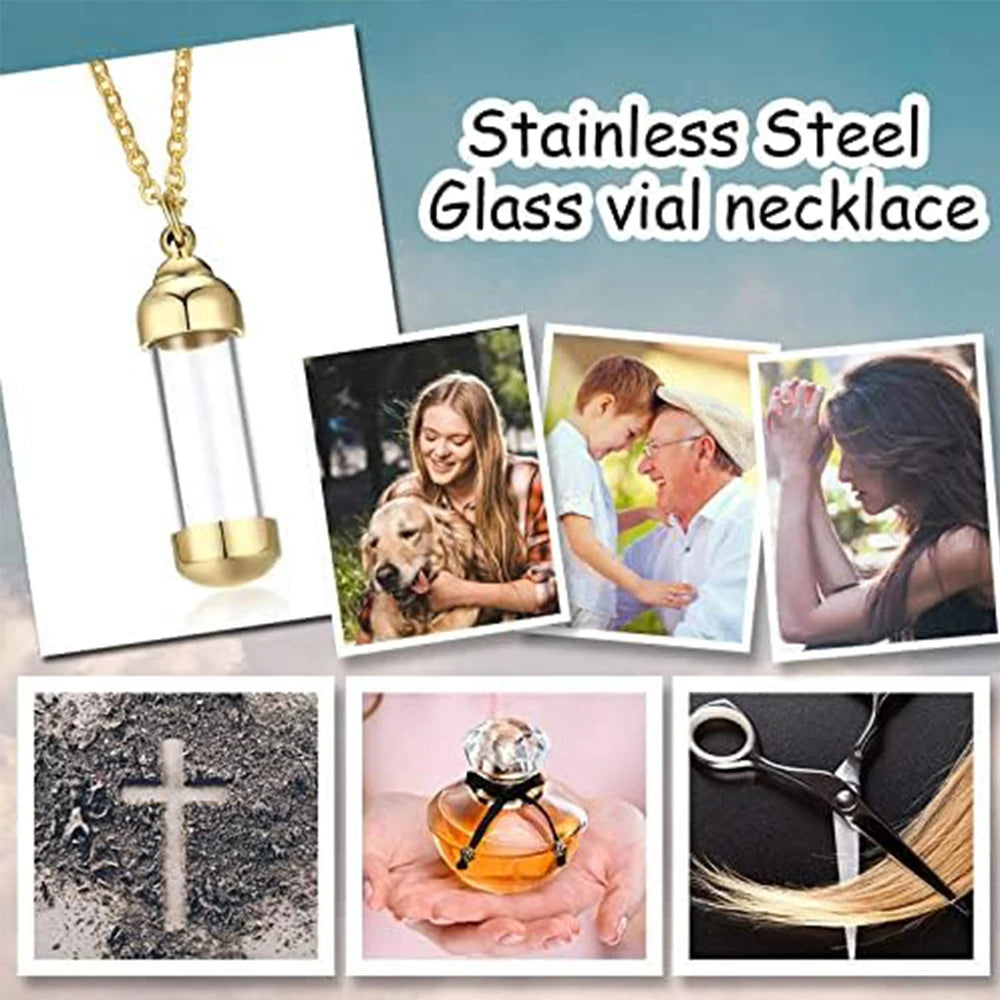 URNE Collier Pendentif Tube