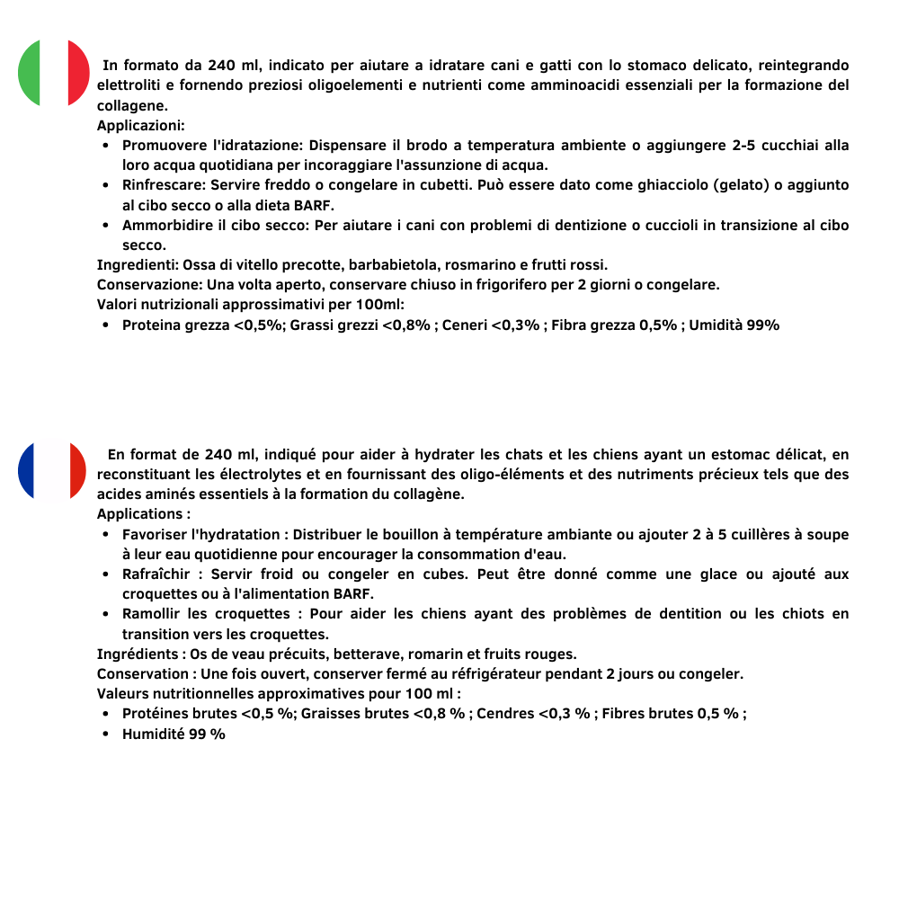 DAIKIDOGGY pour chiens et chats (Dogktails) 240 ml