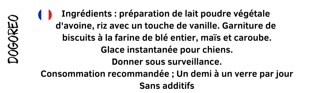 🍦 DogOreo - Crème Glacée Instantanée pour Chien – Un moment givré de pur bonheur ! ❄️🐶