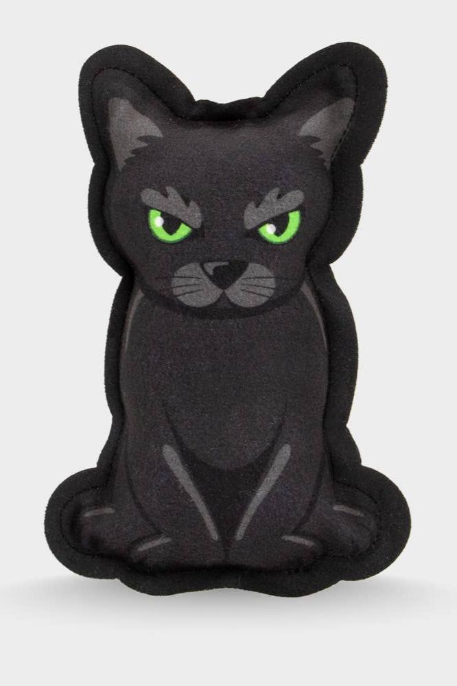 Coussin HERBE A CHAT - Chat noir
