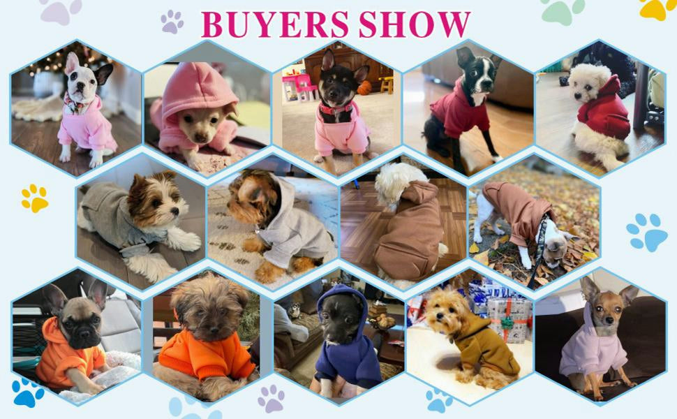 SWEAT à capuche pour chien, petit et moyen