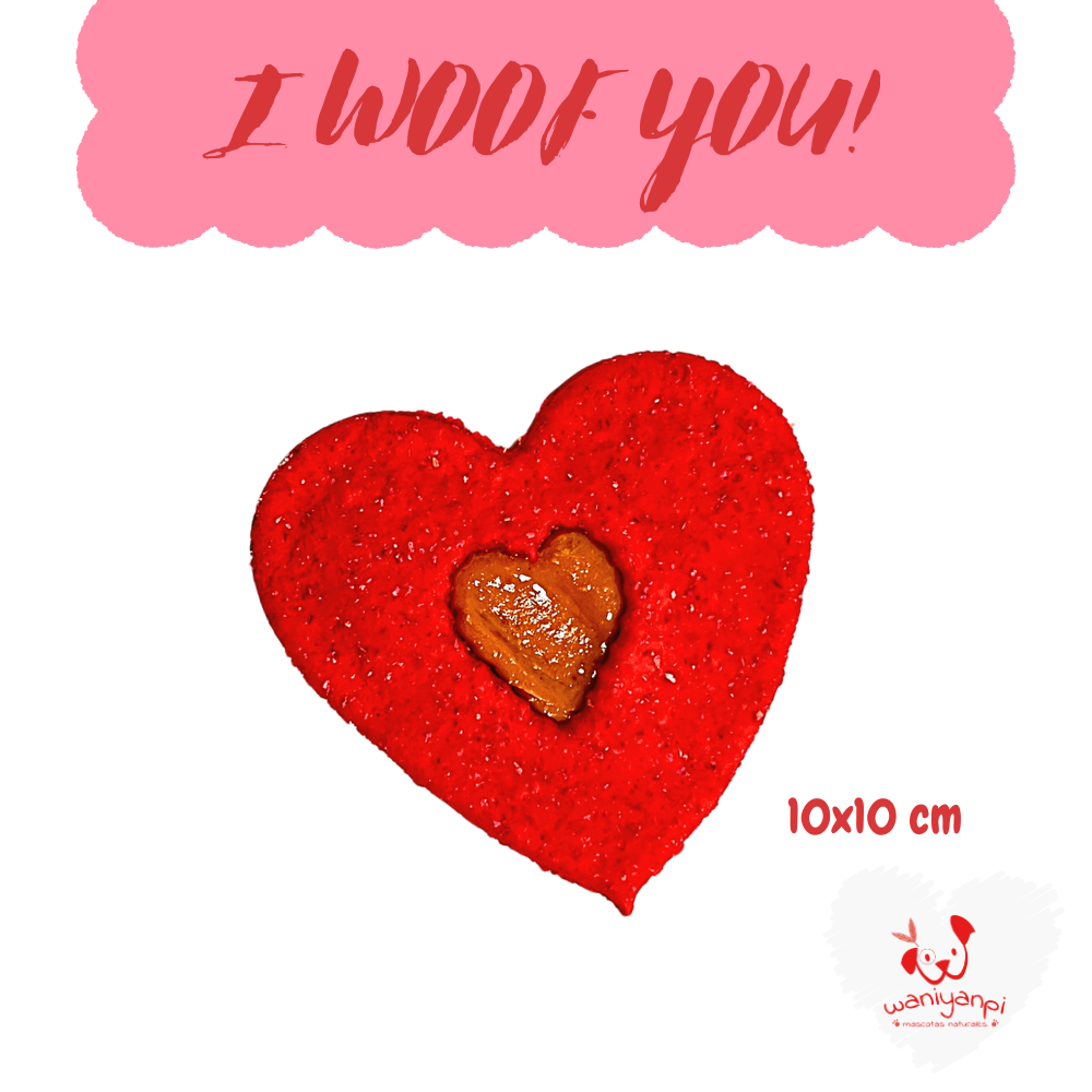 COOKIES de Saint-Valentin en vrac pour chiens