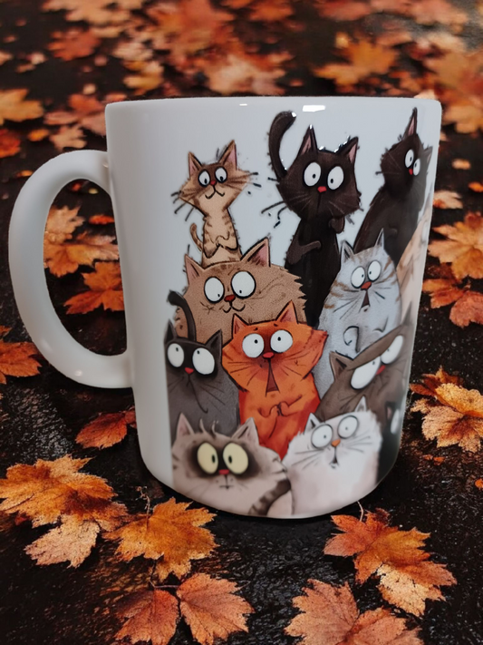 ☕ Mug “Chatastique” – La Tribu des Chats Farfelus 🐾