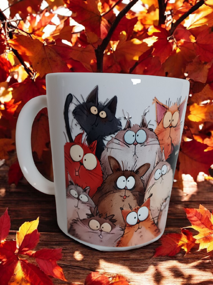 ☕ Mug “Chatastique” – La Tribu des Chats Farfelus 🐾