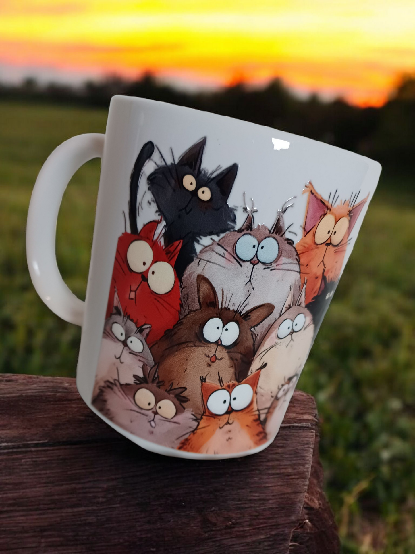 ☕ Mug “Chatastique” – La Tribu des Chats Farfelus 🐾