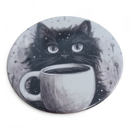 BADGE à épingler (58 mm) – Illustrations animalières et création artisanale