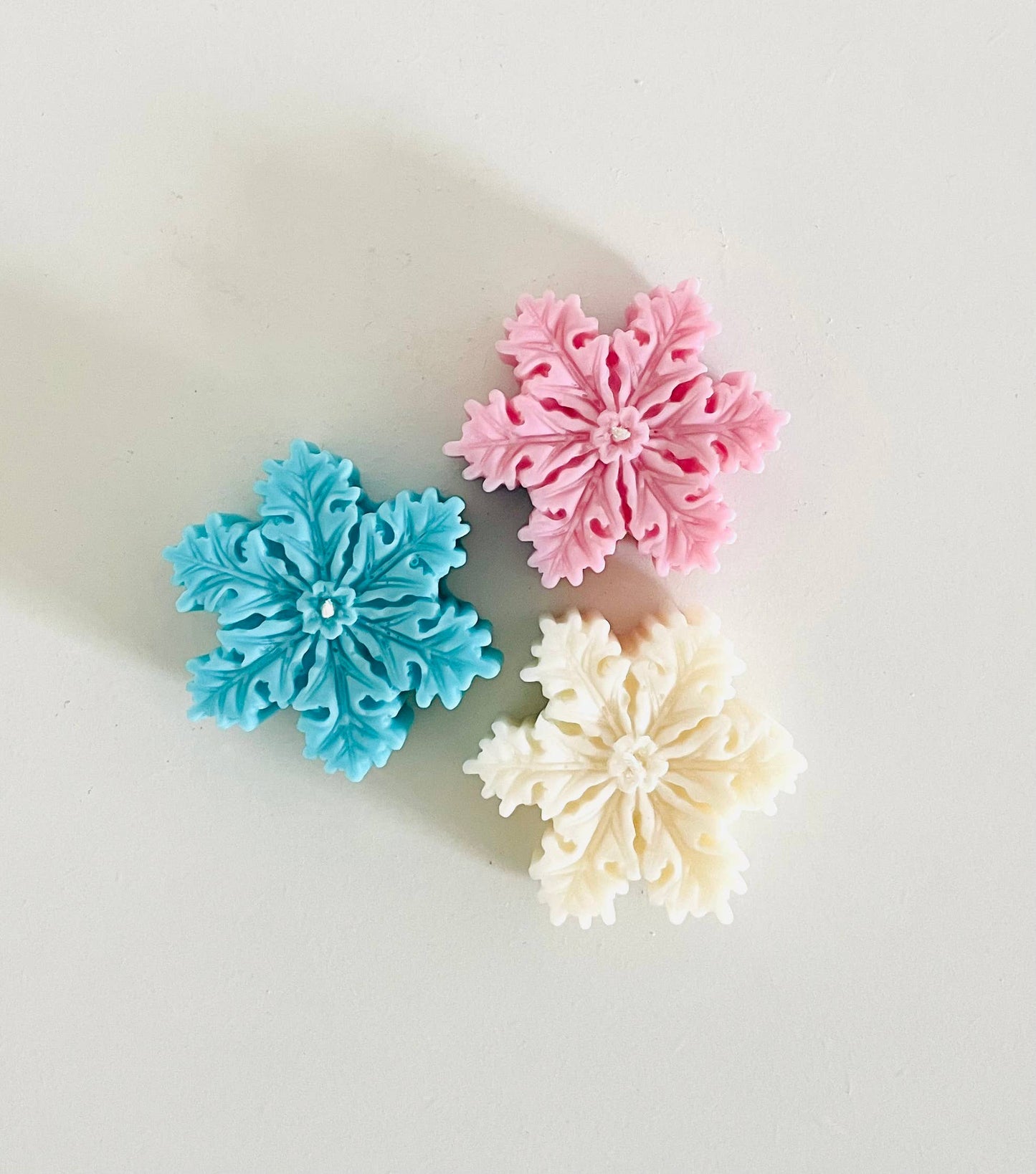 BOUGIE Flocon de Neige – Artisanale & Écologique