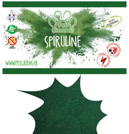 🌿 Spiruline – Complément Alimentaire Naturel pour Chiens & Chats 🐶🐱