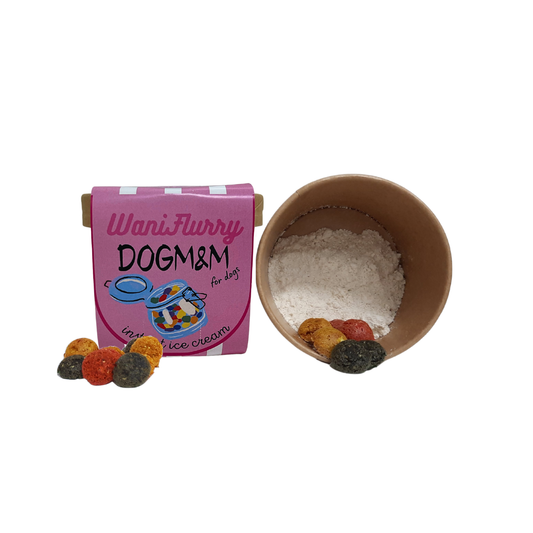 🍦 DogM&M - Crème Glacée Instantanée pour Chien – Un moment givré de pur bonheur ! ❄️🐶