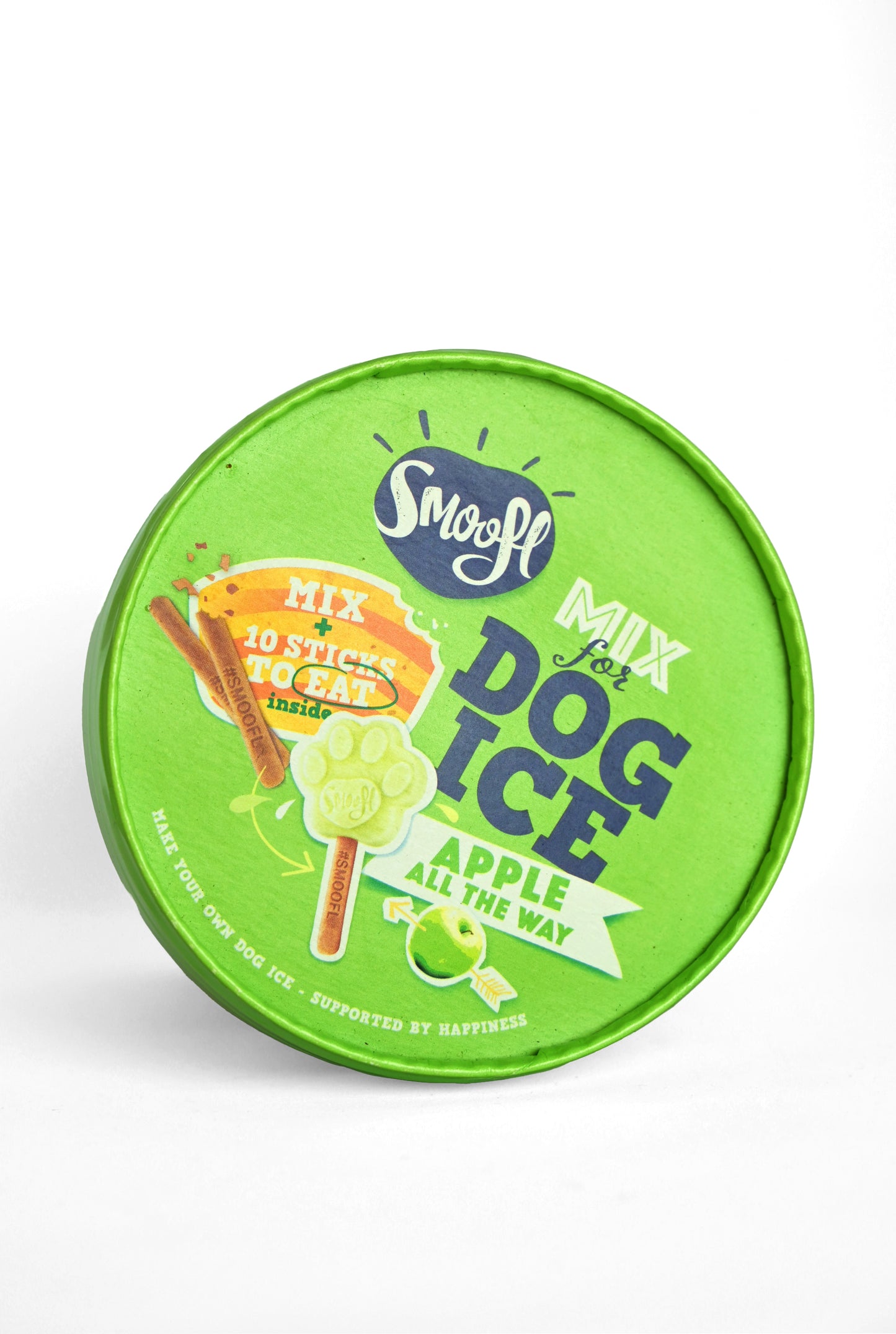 GLACE (mélange) pour chien (Banane, Fraise, Pomme, Pastèque ou Beurre de Cacahuète) - SMOOFL