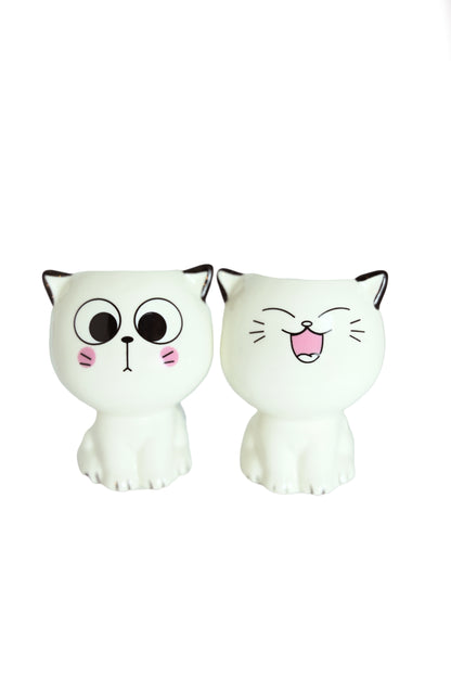🐾 Mini Vase – Tête de Chat 🐱