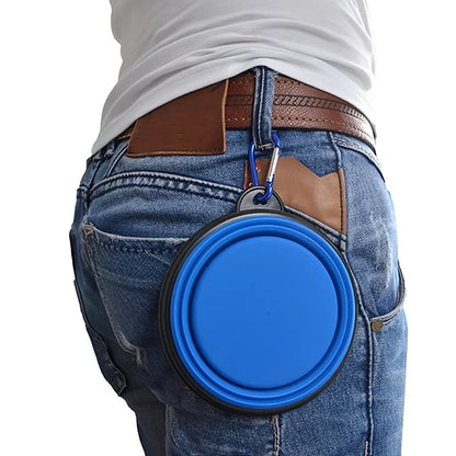 Bol Pliable pour Chien & Chat – La Gamelle Portable Indispensable en Voyage