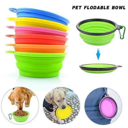 Bol Pliable pour Chien & Chat – La Gamelle Portable Indispensable en Voyage