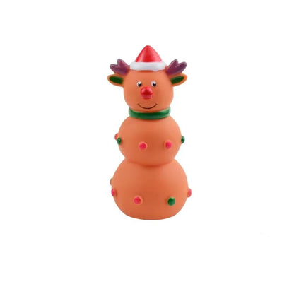 🎄Jouets de Noël en latex pour chiens – Résistants, amusants et couinants ! 🐾