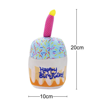 PELUCHE Gâteau d'anniversaire mignon
