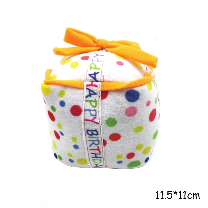 PELUCHE Gâteau d'anniversaire mignon