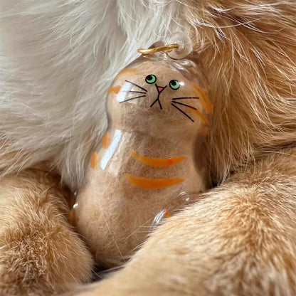 PORTE-CLE de souvenir commémoratif pour poils d'animaux