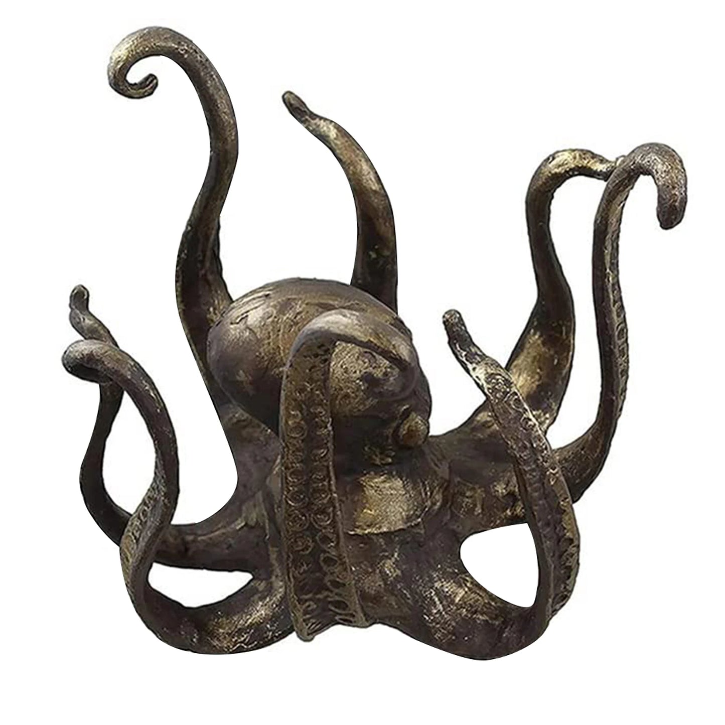 Porte-tasses à café Pieuvre en résine style Steampunk
