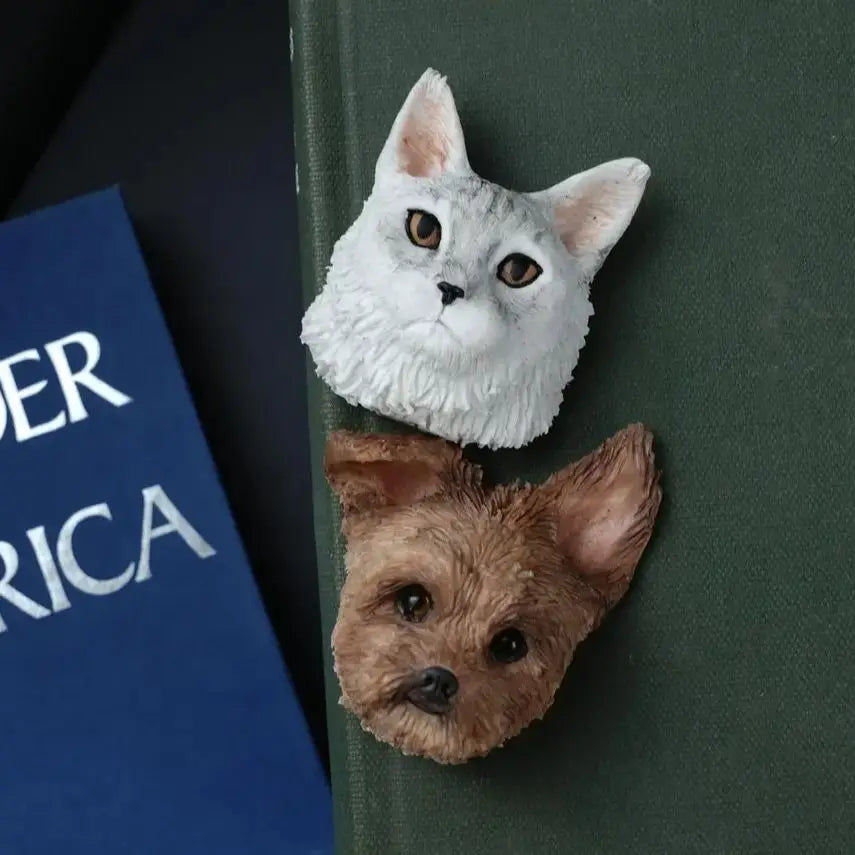 MAGNET Personnalisé Portrait 3D CHIEN OU CHAT