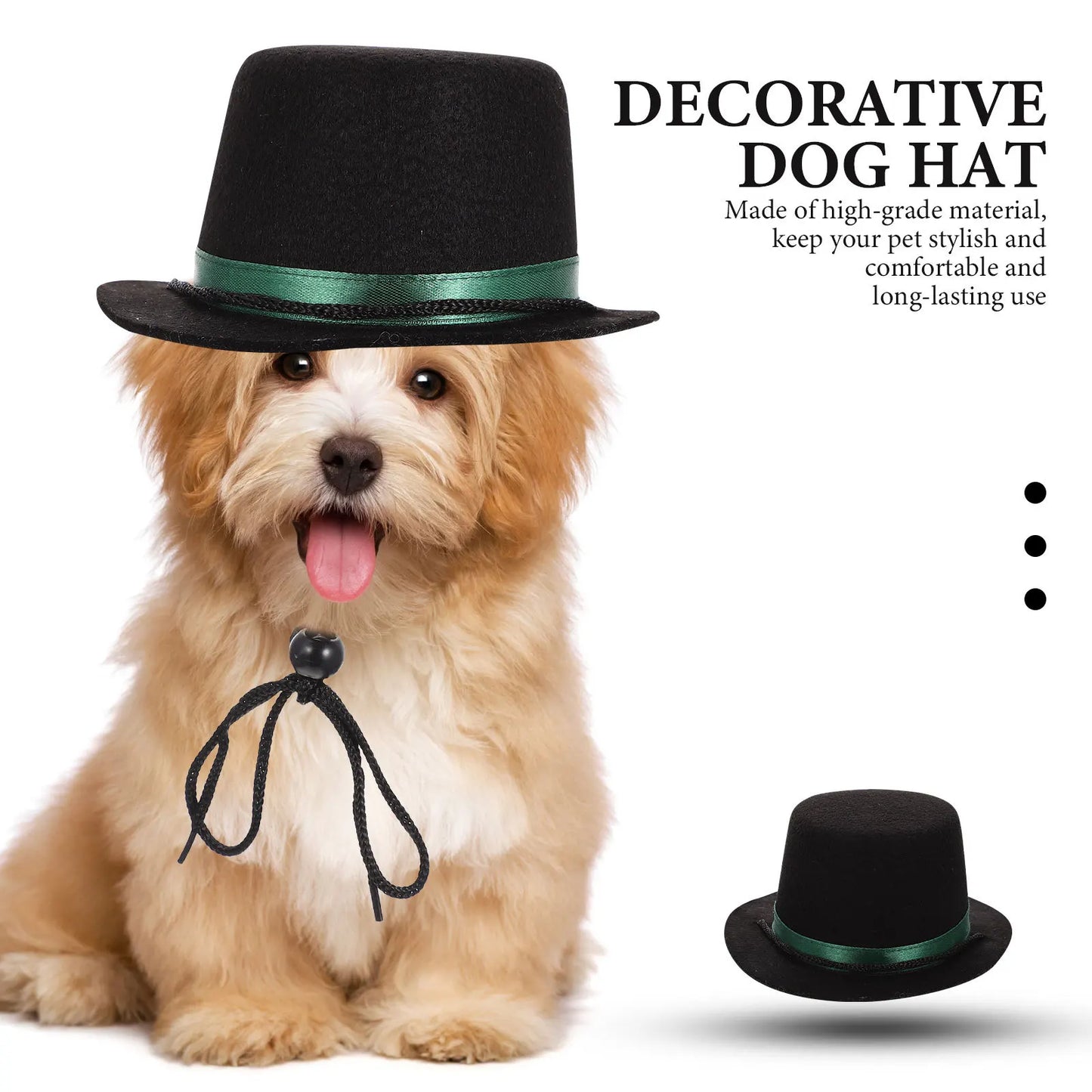Chapeau Style Gangster pour Animaux – L’élégance avec une touche de swag