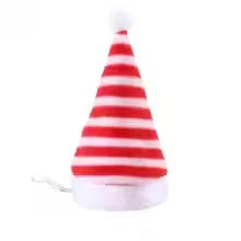 Chapeau de noël multicolore pour animaux de compagnie